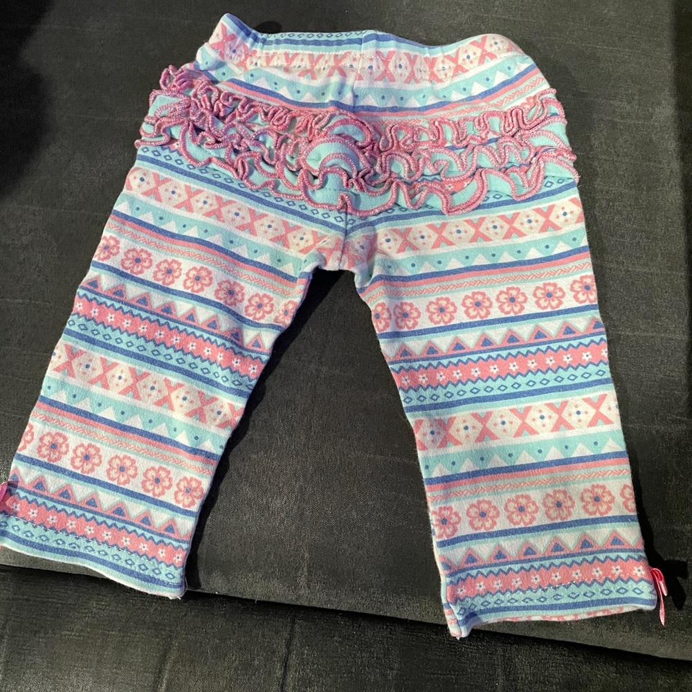 Ruffle Baby Girl Pants 3-6 Months